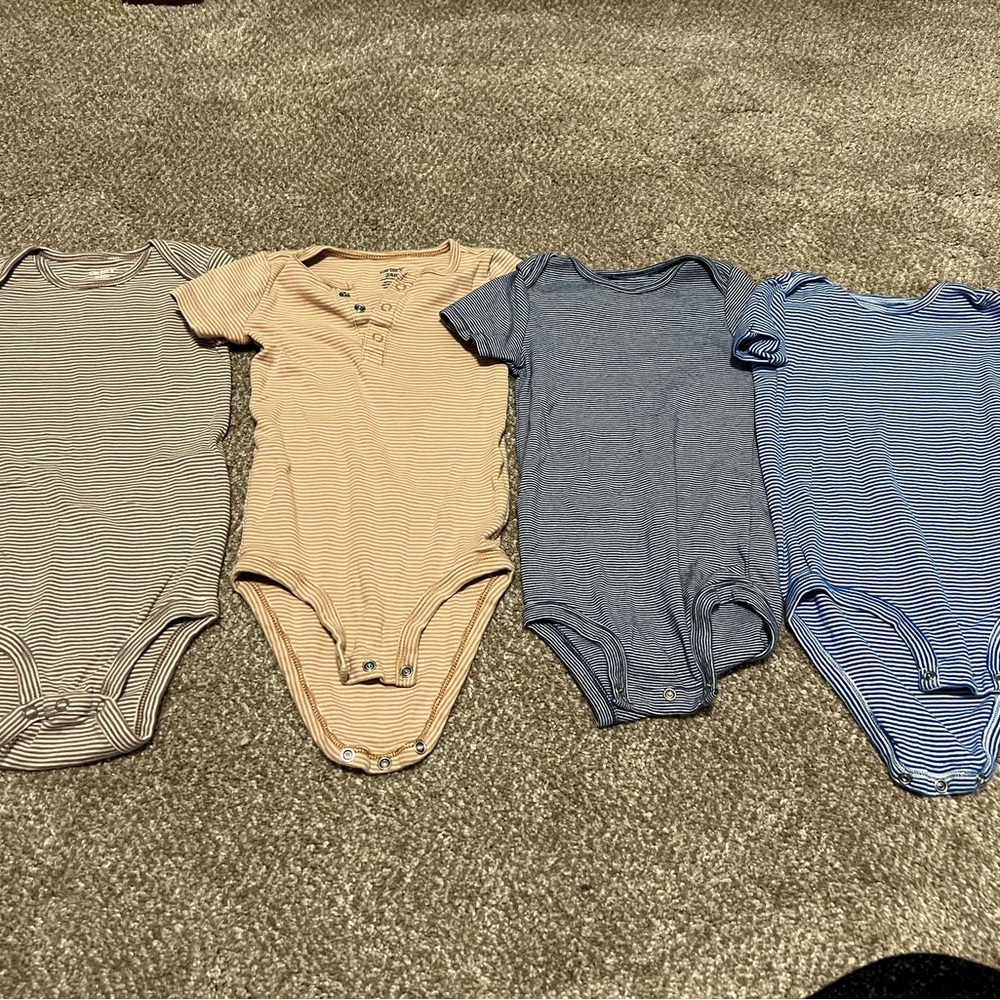 Striped Kids Onesies 24 month